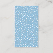 Boys Diaper Raffle Baby Es ist kalt Außenkarte Begleitkarte (Rückseite)