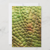 Boys Dinosaur 9. Geburtstagsparty Einladung (Rückseite)