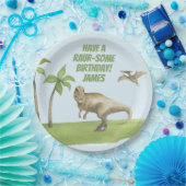 Boys Dinosaur Birthday  Pappteller (Party)