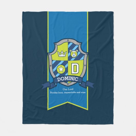 Boys Dominic oder Buchstabe D, d. h. graue Decke (Vorderseite)