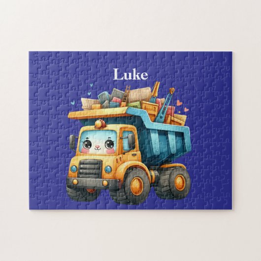Boy's Dump LKW Puzzle (Horizontal)