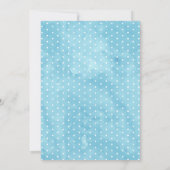 Boys Elephant Baby Dusche Danke Karte (Rückseite)