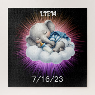 Boy's Elephant Puzzle