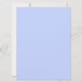 Boys erste Kommunion Einladung Blue (Rückseite)