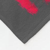 Boys Fishing Rod American Flag Patriotic Fishing F Fleecedecke (Ecke)