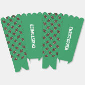 Boys Football First Year Down 1st Birthday Party Geschenkschachtel (Ungeklappt)