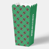 Boys Football First Year Down 1st Birthday Party Geschenkschachtel (Vorderseite)