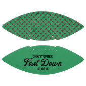 Boys Football Green Sports First Birthday Football (Paneele)