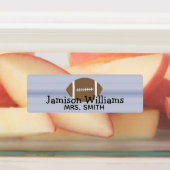 Boys Football Navy Waterproof Labels Abzeichen Etiketten (Befestigt)