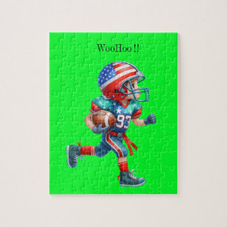 Boy's Football player Puzzle