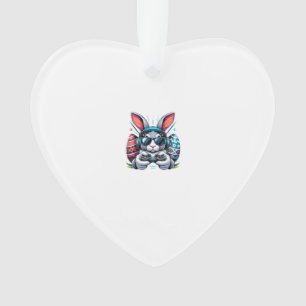 Boys Frohe Ostern Tag Hase Ei Videospiel Kinder Ic Ornament