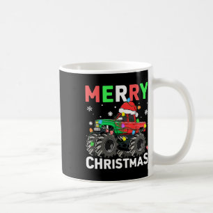 Boys Frohe Weihnachten Monster Truck Santa Hut Kle Kaffeetasse