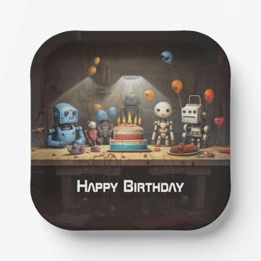 Boy's Fun Birthday Party Paper Teller #8 (Vorderseite)