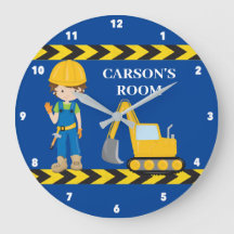 Boys für Baufahrzeuge Custom Blue Kids Bedroom