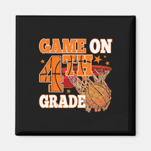 Boys Game auf 4. Klasse Bysketbyll Byck to School Magnet