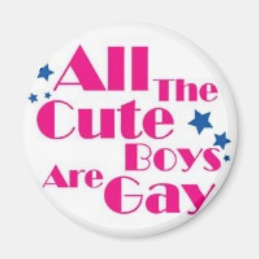 BOYS-GAY MAGNET (Vorne)