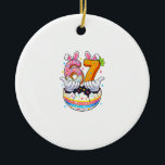 Boys Girls Easter Eggs Funny Bunny Six Seven 67 Me Keramik Ornament<br><div class="desc">Boys Girls Easter Eggs Funny Bunny Six Seven 67 Memes 6 7 T-Shirt</div>
