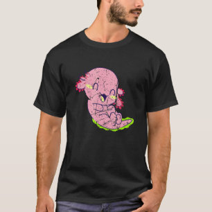 Boys Girls Kinder Niedlich Amphibien Axolotl Grung T-Shirt