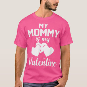 Boys Girls Kinder Valentinstag Meine Mami ist mein T-Shirt