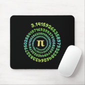 Boys Girls Pi Day Infinity Math Lover Nerd Geek Pi Mousepad (Mit Mouse)