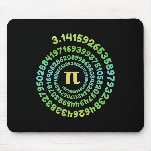 Boys Girls Pi Day Infinity Math Lover Nerd Geek Pi Mousepad (Vorne)