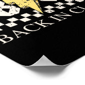 Boys Girls Teachers Rock Back to School ABCD Zurüc Poster (Ecke)