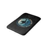Boys Gymnastics Character Strength Discipline Badematte (Schrägansicht)