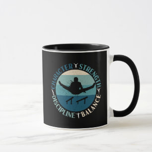 Boys Gymnastics Character Strength Discipline Tasse