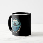 Boys Gymnastics Character Strength Discipline Tasse (Vorderseite Links)