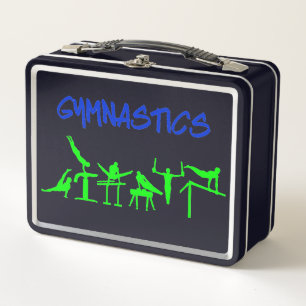 Boys Gymnastik Events Metal Lunchbox