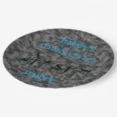 Boys Gymnastik Geburtstagsparty Camouflage Teller  (Schrägansicht)