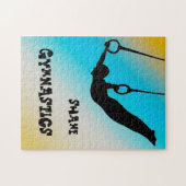 Boys Gymnastik Rings Gradient Puzzle (Horizontal)