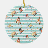 Boys Gymnastik Rings Parallel Bars Pommel Pferd Keramik Ornament (Vorne)