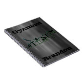 Boys Gymnastik Stahl Notizblock (Rechte Seite)