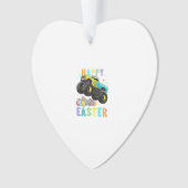 Boys Happy Easter Monster Truck Easter Eggs Toddle Ornament (Vorderseite)