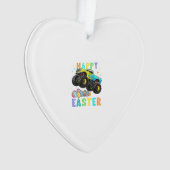 Boys Happy Easter Monster Truck Easter Eggs Toddle Ornament (Vorderseite)