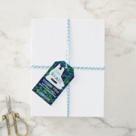 Boys Ice Hockey Skaten Birthday Neon Geschenkanhänger