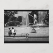 Boys im Logan Circle Postkarte (Vorderseite)
