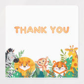 Boys Jungle Danke Labels Etiketten (Design 1)