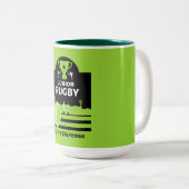 Boys Junior Rugby Players Zweifarbige Tasse (VorderseiteRechts)