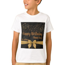 Boys Kids Basic Happy Birthday wünscht Textbild