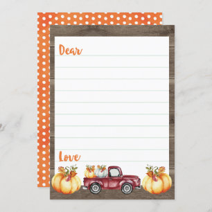 Boys kleine Pumpkin-Zeit-Kapselkarten Einladung