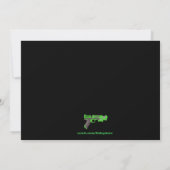 Boys Laser Tag Geburtstagsparty Einladung (Rückseite)