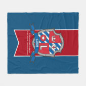 Boys Letter L Liam Name bedeutet blaue Decke (Vorderseite (Horizontal))