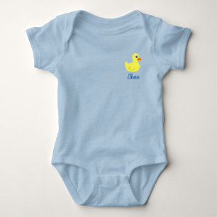 Boys Little Rubber Duck Baby Strampler