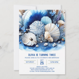 Boys Meeresforschung zum Geburtstag Einladung