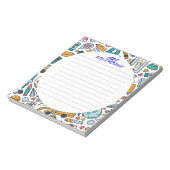 Boys Mitzva Hinweis Notizblock (Rotiert)