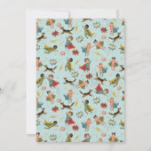 Boys Modern Action Superhero Kindergeburtstag Einladung (Rückseite)