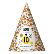 Boys Modern Sports Geburtstagsparty | Thema des Sp