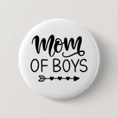 Boys Mom Button (Vorderseite)